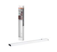 OSRAM luz bajo armario plana con sensor plata blanco frío | Linear LED Flat, Indoor Wall Lighting, Plateado, 20000 h, Paquete de 1
