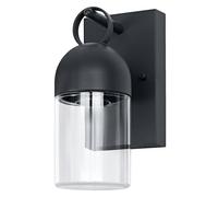 OSRAM Luz de pared ENDURA CLASSIC Cowbell, diseño de campana, versión E27, estilo linterna, IP65, aluminio fundido a presión antracita