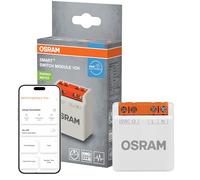 OSRAM Módulo de conmutación SMART+ WiFi, 1 canal, 8 A, contador de energía, Módulo de conmutación SMART+ WiFi de 1 canal, capacidad de conmutación de 8 A, medidor de energía, compatible con Alexa