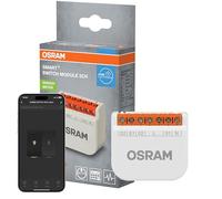 OSRAM Módulo de conmutación SMART+ WiFi, medidor de energía de 2 canales y 10 A, color blanco Módulo de conmutación SMART+ WiFi de 2 canales, capacidad de conmutación de 10 A, compatible con Alexa