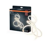 Tiras LED decorativas para exteriores OSRAM Neon Flex, color blanco cálido, de 5 metros, fabricadas en silicona, con protección IP44, para iluminación indirecta y directa en jardines y balcones