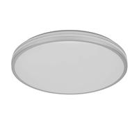 OSRAM OR aleb luz de techo LED 490mm, 36W, 3000K blanco cálido, Plata, Metal con anillo de plástico, IP20