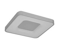 OSRAM ORBIS Piana luz de techo LED 485mm, 36W, 3000K blanco cálido, Click-DIM, Plata, Metal, IP20