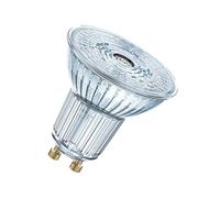 Osram Pack de 5 bombillas reflectoras LED Base PAR16 GU10 2,6 W equivalentes a 35 W, blanco cálido 2700 K, 230 lm, no regulable, reflector LED GU10, foco GU10