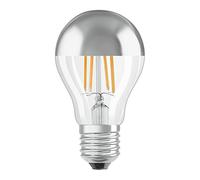 Osram PARATHOM® CLASSIC A Mirror 50 6.5W / 2700K E27 - Bombilla LED con forma de pistón clásico con espejo