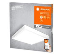 OSRAM - Plafón LED SMART WIFI 22W CUADRADO 400x400 mm con CCT ajustable (3000K-6000K), 1800 lm, IP20, para salón, dormitorio o pasillo, compatible con Alexa y Google Assistant
