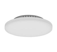 OSRAM Planon Frameless Round, panel luminoso sin marco en blanco con tecnología LED avanzada, 19 W, forma redonda (300 mm Ø), color de luz blanco cálido a 3000 K, carcasa de aluminio