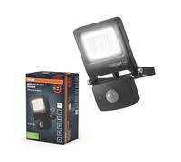 OSRAM Reflector Exterior con Sensor ENDURA 20W 4000K Gris IP65 | ENDURA® Flood Sensor Cool White PCR, Stand Luminaire and Ceiling Floodlight, Gris oscuro, 30000 h, Paquete de 1