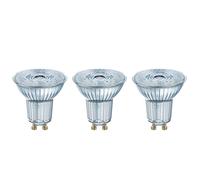 OSRAM Reflector LED GU10 4,3W blanco universal, set 3 u. EC:EPREL:522945