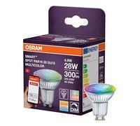 OSRAM SMART LED Spot PAR16 Reflector GU10, 4,9 W ZigBee 3.0, RGBW 16 millones de colores, regulable, control mediante aplicación, Alexa