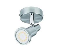 Osram - Regleta LED SPOT 1 FOCO GU10 LED 3W 827 con luminosidad de 240 lm, medidas 80 x 80 x 130 mm, ideal para apliques pared interior y luces interiores en salón o dormitorio