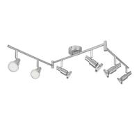 Osram - Regleta LED SPOT 6 FOCOS GU10 LED 3w 827 con 1440 lm y medidas 1190 x 80 x 170 mm para iluminación homogénea en interiores, ideal como aplique pared interior o luz techo salon