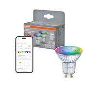 OSRAM SMART+ Foco LED RGB PAR16 (pack de 2, GU10, 5W) - 16M colores - luz
