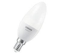 Osram Bombilla LED inteligente E14 | Luz vela B40 | Mate | 2700-6500K | Zigbee | 4,9 W (40 W)