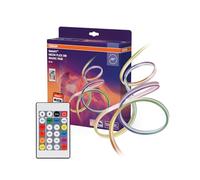 OSRAM SMART WIFI NEON FLEX MGC RGB RC tiras de LED de colores para exteriores con tecnología WiFi y distribución homogénea de la luz, regulables, blancas, silicona, 5 m, bombillas no sustituibles