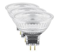 OSRAM Star Reflector LED para casquillo GU5.3, cristal transparente, blanco frío (4000 K), 210 lúmenes, repuesto para bombillas convencionales de 20 W, no regulable, 1 unidad (Paquete de 3)