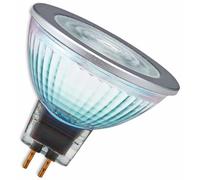 OSRAM Superstar MR16 12 V Bombilla LED reflectora, Casquillo GU5.3, 2700 K, 8W, Equivalente a 50W, Blanco cálido, Paquete individual