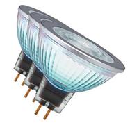 OSRAM Superstar MR16 12 V Bombilla LED reflectora, Casquillo GU5.3, 4000 K, 8W, Equivalente a 50W, Blanco frío, Paquete individual (Paquete de 3)