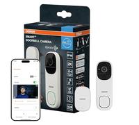 OSRAM Timbre con vídeo SMART+ WiFi 3MP 2K Batería IP66 Blanco