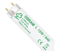 Osram - Tubo fluorescente 15 W 840 ADoceVoltios con casquillo G13, 950 lm y duración de 20.000 horas para iluminación interior y luces interiores en salón, dormitorio o oficina