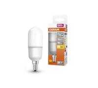 Osram - Tubo LED TUBULAR 10 W E14 827 con 1050 lm y 15.000 horas de duración, ideal para lámparas de mesita de noche, techo y apliques de pared interior
