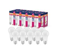 OSRAM Valor de estrella LED de Lámpara LED clásica A100 para enchufe E27, forma de pera, viernes 1521, luz de día blanca (6500k), reemplazo de bombillas convencionales de 100W, 10 paquetes de 10