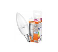 OSRAM - VELA LED 7w E-14 840 con forma clásica, 806 lm y 15.000 horas de duración para lámparas de mesita de noche, techo y salón - ideal para luces interiores y apliques pared interior