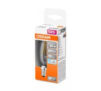 OSRAM - Vela LED Filamento Clara 4 W E-14 865 con 470 lm y 15.000 horas de duración, ideal para lámpara mesita noche, lámpara techo salón y luces interiores