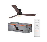 OSRAM Ventilador de techo LED, silencioso, control remoto