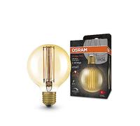 Osram Bombilla LED Vintage 1906 G80 E27 5,8W 470 lm 2.200K atenuable dorada