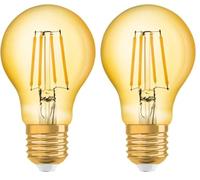 OSRAM Vintage 1906 Lamps LEDVANCE, 4 W, blanco cálido (Paquete de 2)