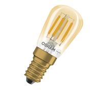 OSRAM Vintage 1906 LED Special Shapes Dimmable in Stab-Form, LED-Lampe, Glas, Gold, 2,8 W, 250 lm, 2200 K, Dimmbar, CRI 80