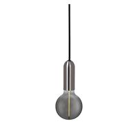 OSRAM Vintage 1906® Luminaria colgante ROUND E27, cromo, máx. 25W (LED 15W), casquillo E27, baldaquín redondo, lámpara colgante de interior, combinada con lámparas 1906 Vintage, combinada con lámparas