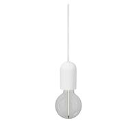 OSRAM Vintage 1906® Luminaria colgante ROUND PLASTER E27, blanco