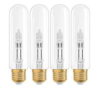 Osram Vintage Edition 1906 - Juego de 4 bombillas halógenas (20 W = 25 W, E27, luz blanca cálida, regulable)