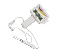 OSRGZRNGR Probador de pH con pantalla digital, operación simple, medidor de cloro, dispositivo de prueba de agua, indicador de acidez, funciona con pilas