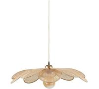 Ostaria 36191 Lámpara de techo - Lámpara colgante de bambú Petite Margaux, diámetro 60 cm, color natural - Iluminación E27 Luz de Techo Interior para Comedor Salon Dormitorio