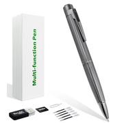 OTADUG Cámara espía con bolígrafo, 16GB Bolígrafo con cámara Oculta, 1080P Cámara Oculta con Monitoreo de Movimiento, Grabación de Video y Audio