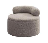 Otomana de almacenamiento - Asiento acolchado para los pies, puf compacto con compartimento elevador, muebles de tela , diseño de cojín de respaldo de apoyo, uso de de