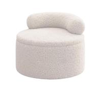 Otomana de almacenamiento - Asiento acolchado para los pies, puf compacto con compartimento elevador, muebles de tela , diseño de cojín de respaldo de apoyo, uso de de
