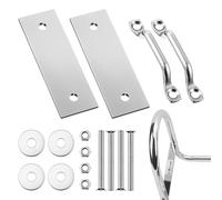 Otoolling Kit de escalera de muelle de barco compatible con Marine LHW-LAK AL-A3 AL-A4 AL-A5 y AL-C4 Escaleras de muelle y pontón, piezas de barco y accesorios, pieza de hardware marino, resistente al