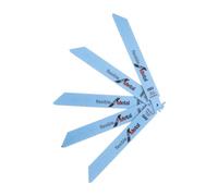 OTOTEC Juego de 5 cuchillas de sierra alternativas flexibles para sierras Bosch S922BF de repuesto de vástago único para herramientas de corte de metal de 150 mm