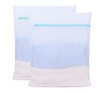 OTraki 2CPS Bolsa Grande para Lavadora 40x50 cm, Bolsa Ropa Suciacon Cremallera Oculta, Bolsas para la Colada Reutilizable, Bolsas Lavadora para Ropa, Abrigos, Camisa