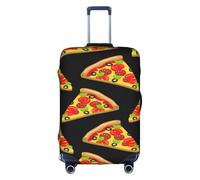 OTTKGGA Tasty Pizza - Funda protectora elástica antiarañazos para maleta, se adapta a equipaje de 18 a 32 pulgadas, White, XL