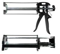 OTTO Pistola de prensa manual Gigapress Duo 490 - Prensa de cartuchos 2K 490 ml 10:1, resistente y duradera, relación de transmisión 35:1, para sistema Sulzer F & BlueLine