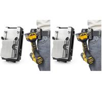 otuiam Porta Herramientas para Cinturón - Portaherramientas Soporte Clips de Acero Inoxidable 304, Ganchos para Taladro Inalámbrico, Destornillador de Impacto, Clavadora, Cinta Métrica