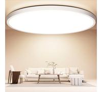 OUILA Plafon Led Techo, Ø40cm 36W Lampara Techo, 3600LM 4000K Luz Blanco