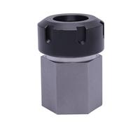 OUKANING Bloque de alicates hexagonales ER-32, acero de precisión para torno