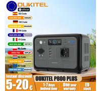 OUKITEL P800E Estación de energía portátil 800W Potencia de salida 512Wh LiFePO4 Familia Camping al aire libre Energía de respaldo Energía móvil 800W 512Wh