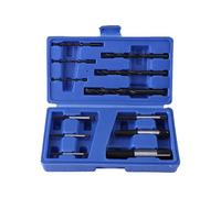 Oumefar Juego de Brocas Extractor de Tornillos Rotos, 6 Piezas, extractores de Tornillos para Tuercas dañadas, extractores de espárragos, 6 Brocas, Herramienta de extracción Universal